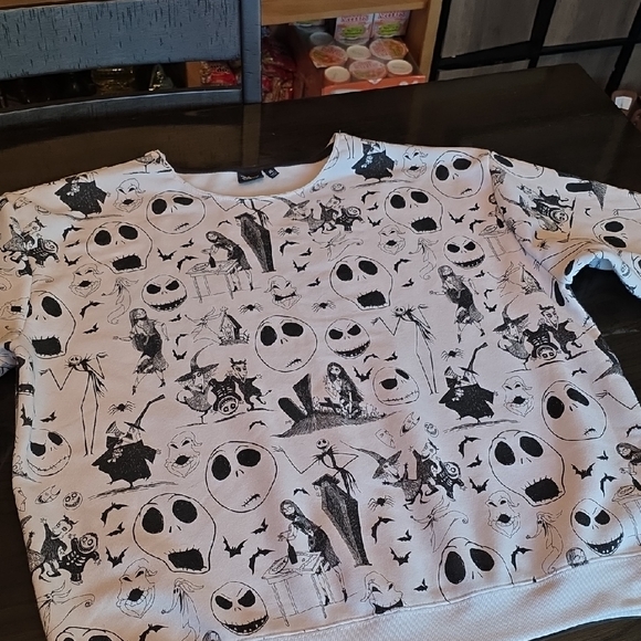 Disney Custom Nightmare Before Christmas Sweatshirt - Picture 1 of 5